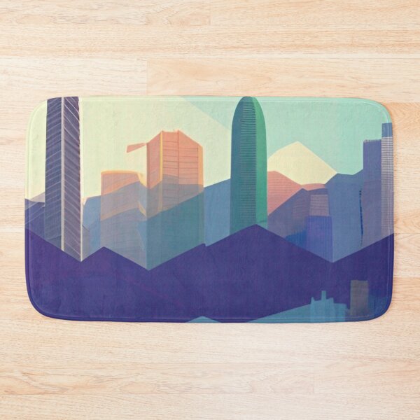 Item preview, Hong Kong Vector Paint designed and sold by Places On Earth.