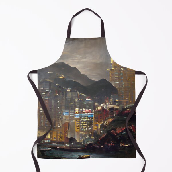 Item preview, Hong Kong Night Art designed and sold by Places On Earth.