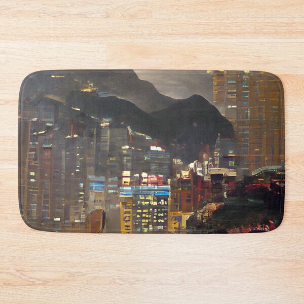 Item preview, Hong Kong Night Art designed and sold by Places On Earth.