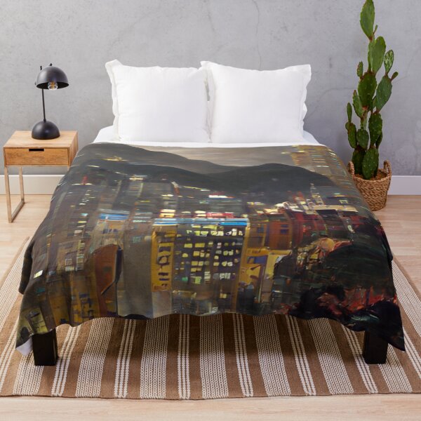 Item preview, Hong Kong Night Art designed and sold by Places On Earth.