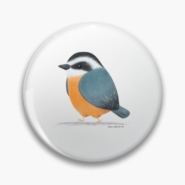 Item preview, Eurasian Nuthatch Bird designed and sold by julianamotzko.