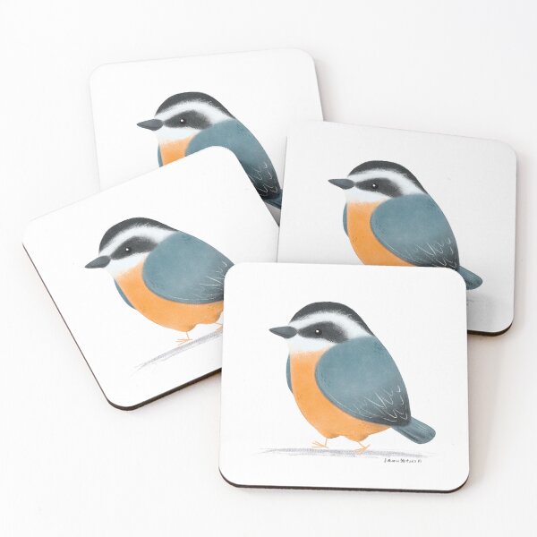Item preview, Eurasian Nuthatch Bird designed and sold by julianamotzko.