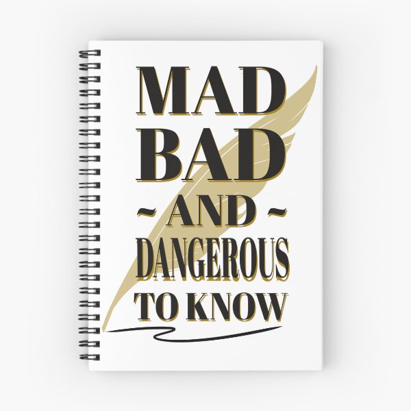 Item preview, Mad Bad and Dangerous to Know - Lord Byron designed and sold by LennyAD.