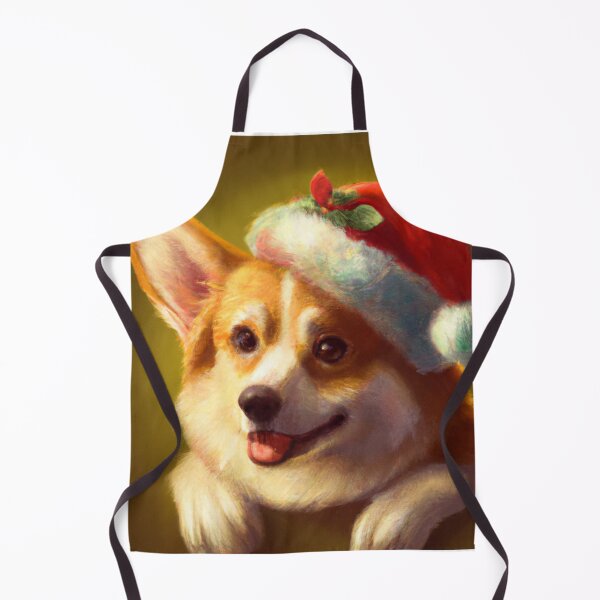 Artikelvorschau, Weihnachtshund entworfen und verkauft von elevatedPrints.