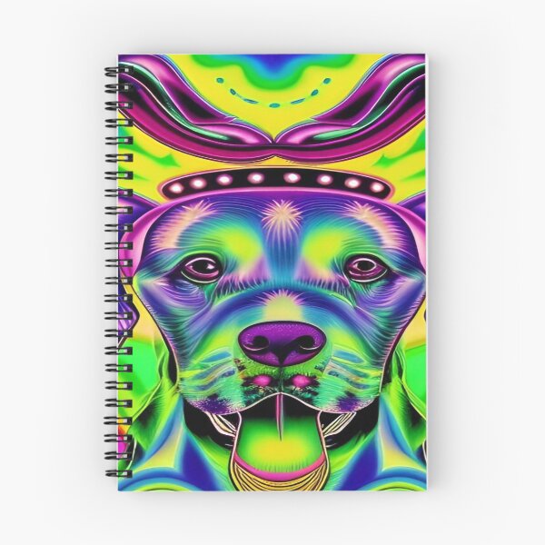 Item preview, Rainbow Doggy Abstraction Pets Dog Puppy Love Spectacular Doglove designed and sold by ValleyDream.