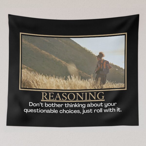 Item preview, Reasoning- Demotivational Poster designed and sold by DesignsByDaddy.
