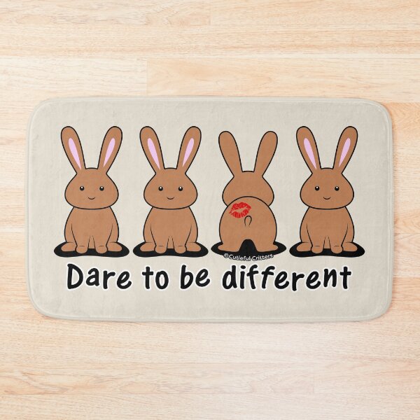 Item preview, Dare to be different - Bunny designed and sold by Cutieful Critters.