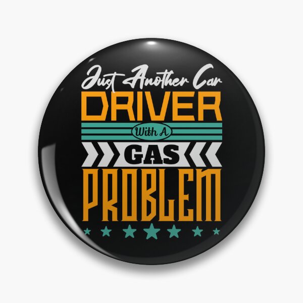 Item preview, Just Another Car Driver With A Gas Problem (Black Colour Accessories) designed and sold by TextAndVectors.