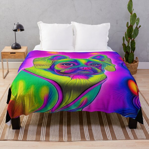 Item preview, Rainbow Doggy Abstraction Pets Dog Puppy Love Spectacular Doglove designed and sold by ValleyDream.