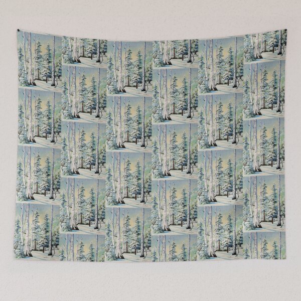 Item preview, Owl in the Birch Tree designed and sold by Sally peckham.