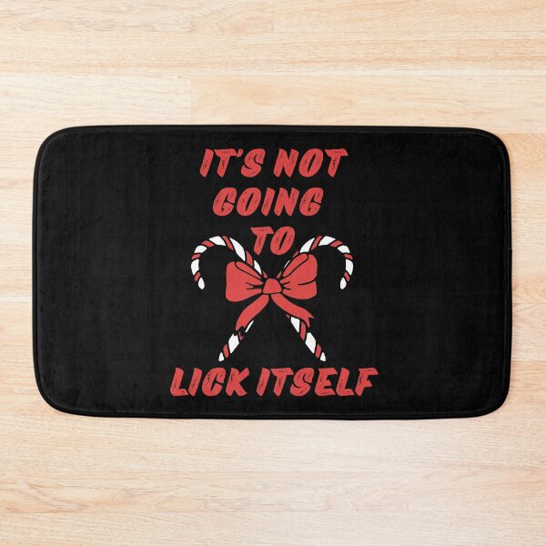Item preview, It's Not Going To Lick Itself Christmas Candy Canes designed and sold by RockBeeDesigns.