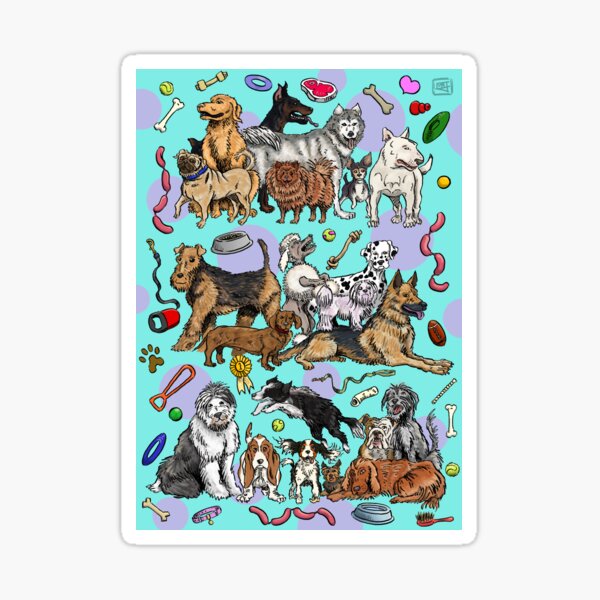 It's a Dog's Life Sticker
