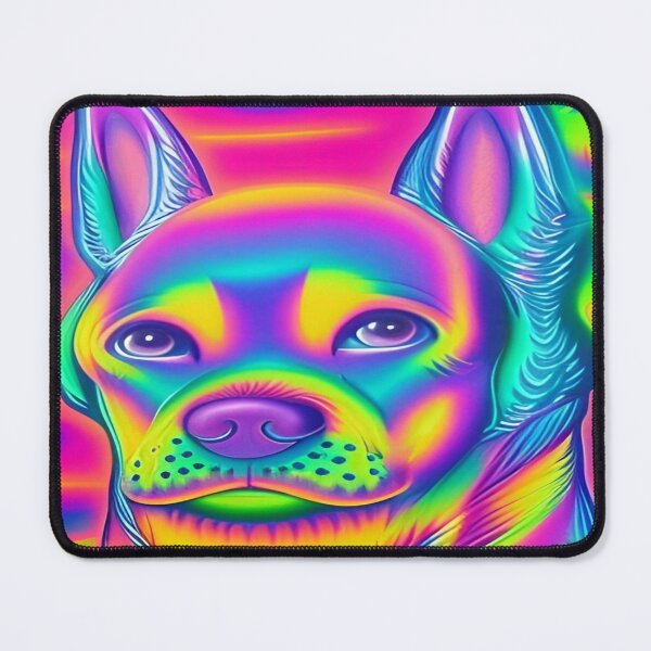 Item preview, Rainbow Doggy Abstraction Pets Dog Puppy Love Spectacular Doglove designed and sold by ValleyDream.