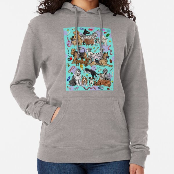 It's a Dog's Life Lightweight Hoodie