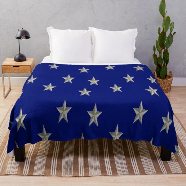 Item preview, Gray stars on blue designed and sold by tetibright.