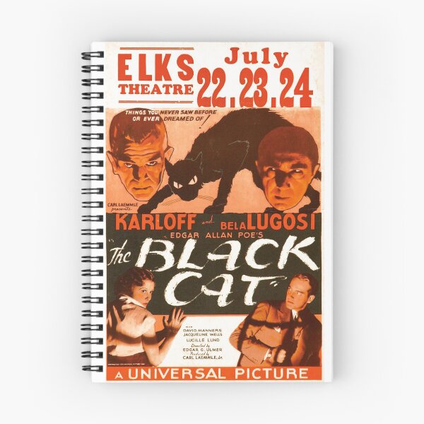 Item preview, black cat designed and sold by fitzcarraldoink.