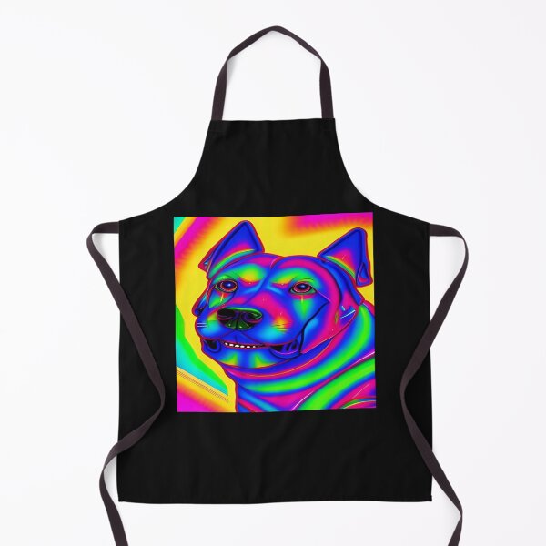 Item preview, Rainbow Doggy Abstraction Pets Dog Puppy Love Spectacular Doglove designed and sold by ValleyDream.