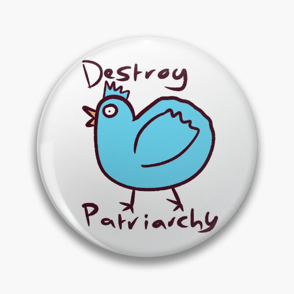 Item preview, Shitty Destroy the patriarchy chicken designed and sold by AstralAromance.
