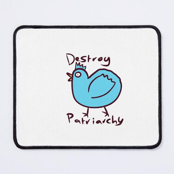 Item preview, Shitty Destroy the patriarchy chicken designed and sold by AstralAromance.