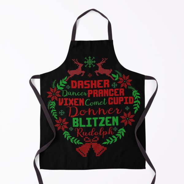 Item preview, All the Raindeer Names Ugly Christmas Sweather designed and sold by RepublicOfFire.