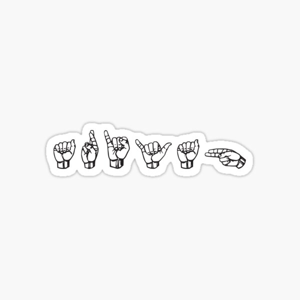 ariyah-name-hand-sign-language-asl-gift-sticker-for-sale-by