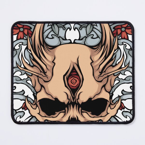 Item preview, Smoke and red skulls designed and sold by SanXaloonk.