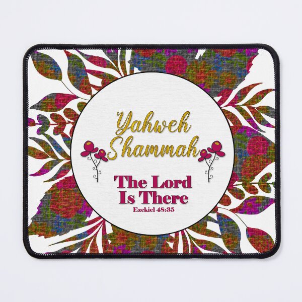 Item preview, NAMES OF GOD YAHWEH SHAMMAH - THE LORD IS THERE designed and sold by SherryWyneArt.