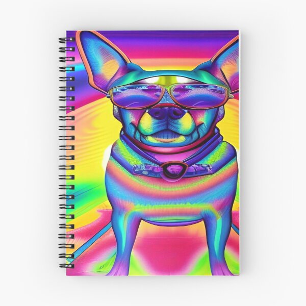 Item preview, Rainbow Doggy Abstraction Pets Dog Puppy Love Spectacular Doglove designed and sold by ValleyDream.