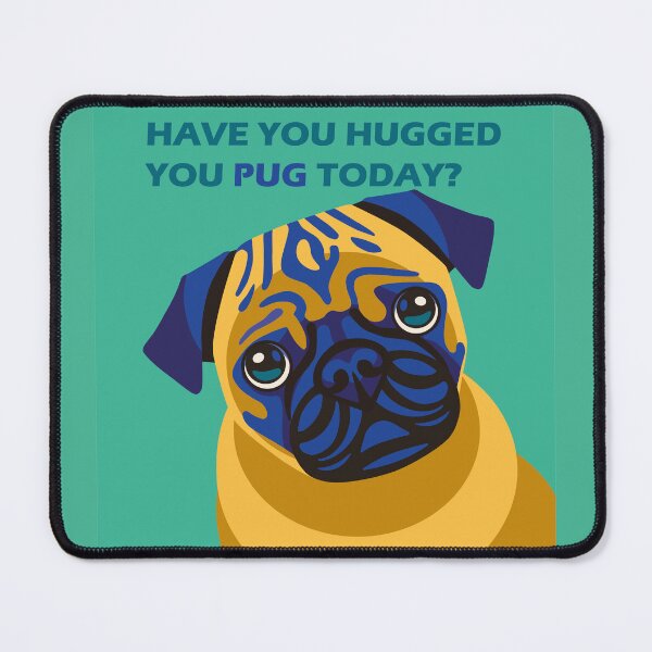 Item preview, Pug portrait designed and sold by Dreamoire Pix.