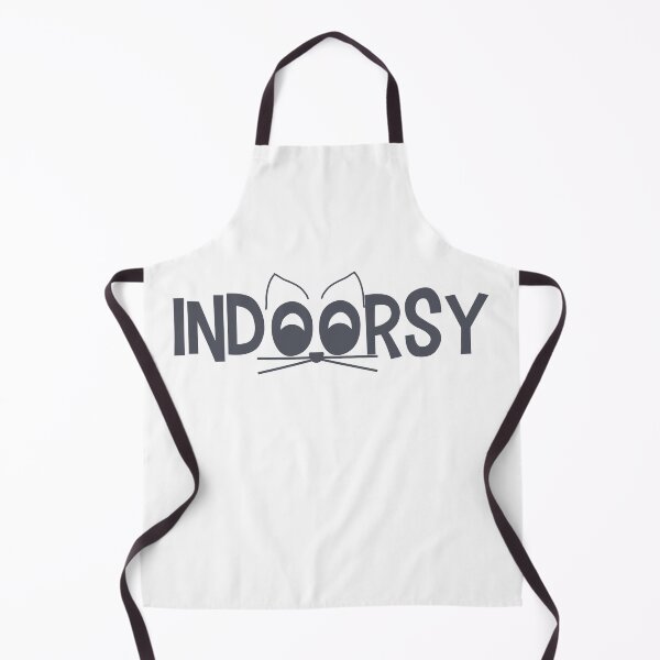 Item preview, Indoorsy cat art in gray! designed and sold by Becca C. Smith.