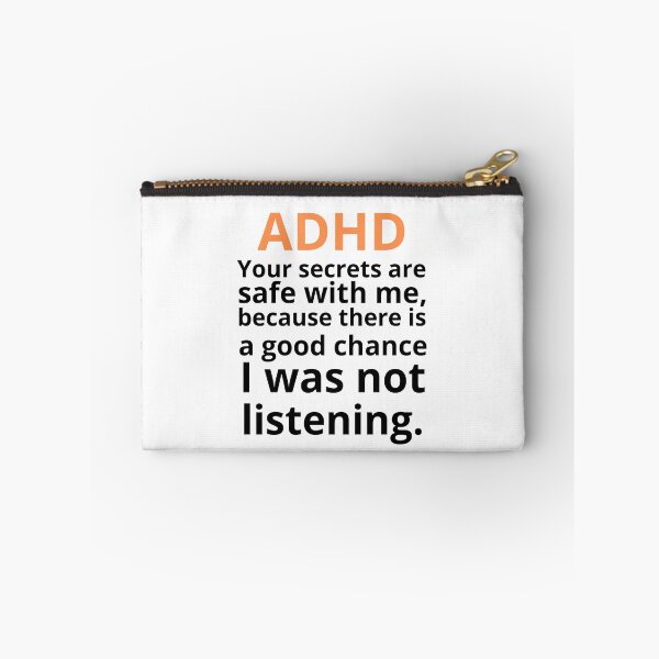 Item preview, ADHD Quote designed and sold by BuraxisQuotes.