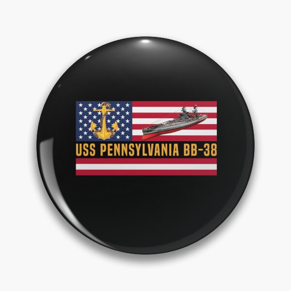 Item preview, USS Pennsylvania BB-38 WW2 Battleship Warship Veteran Father designed and sold by NabShirts ⭐⭐⭐⭐⭐.