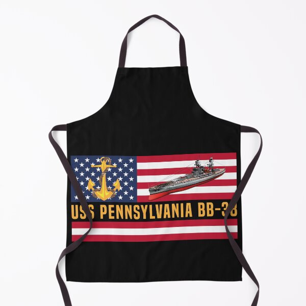 Item preview, USS Pennsylvania BB-38 WW2 Battleship Warship Veteran Father designed and sold by NabShirts ⭐⭐⭐⭐⭐.