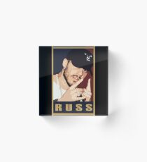 Russ Cartoon Acrylic Block