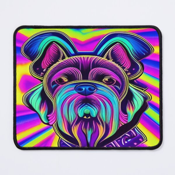 Item preview, Rainbow Doggy Abstraction Pets Dog Puppy Love Spectacular Doglove designed and sold by ValleyDream.