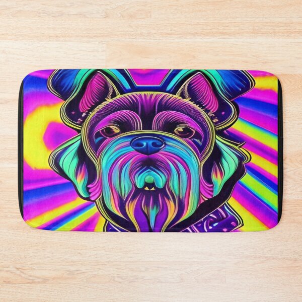 Item preview, Rainbow Doggy Abstraction Pets Dog Puppy Love Spectacular Doglove designed and sold by ValleyDream.