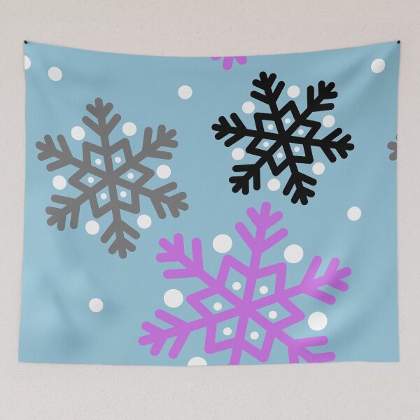 Item preview, Asexual Snowflakes AOP designed and sold by VirtualFaries.
