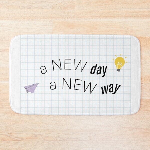 Item preview, a new day a new way designed and sold by WOYEJun.