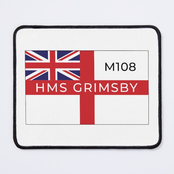 Item preview, HMS Grimsby On British White Ensign - M108 - British Navy Sandown Class Mine Countermeasures Vessel designed and sold by Stuart Jones.