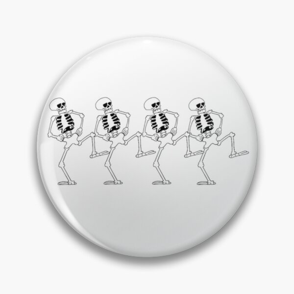 Item preview, Dancing Skeletons in a Row designed and sold by gabbio shop.