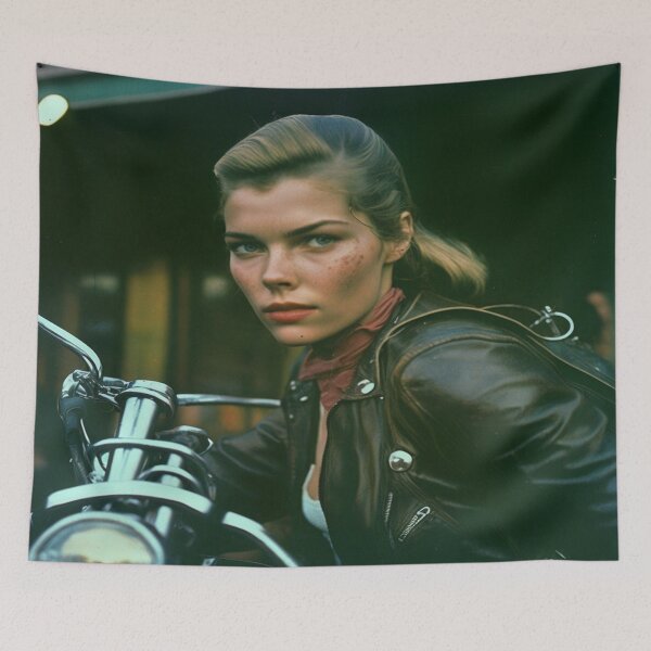 Artikelvorschau, Biker Girl Nr. 1 aus den 1960er Jahren entworfen und verkauft von Hellbent Media.