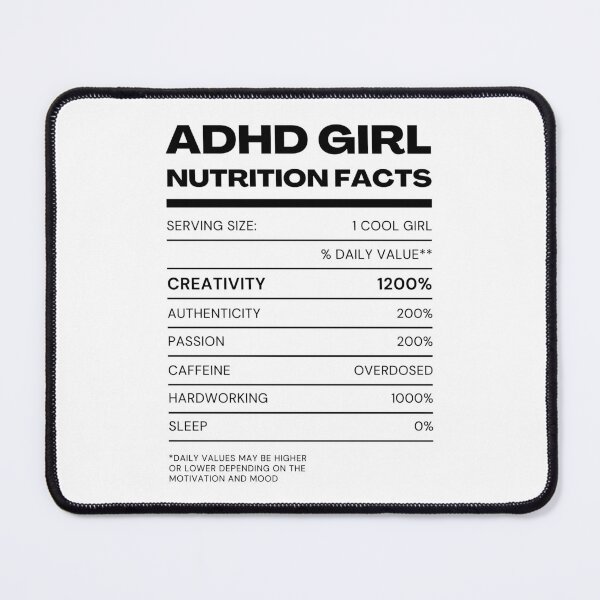 Item preview, ADHD Joke designed and sold by BuraxisQuotes.