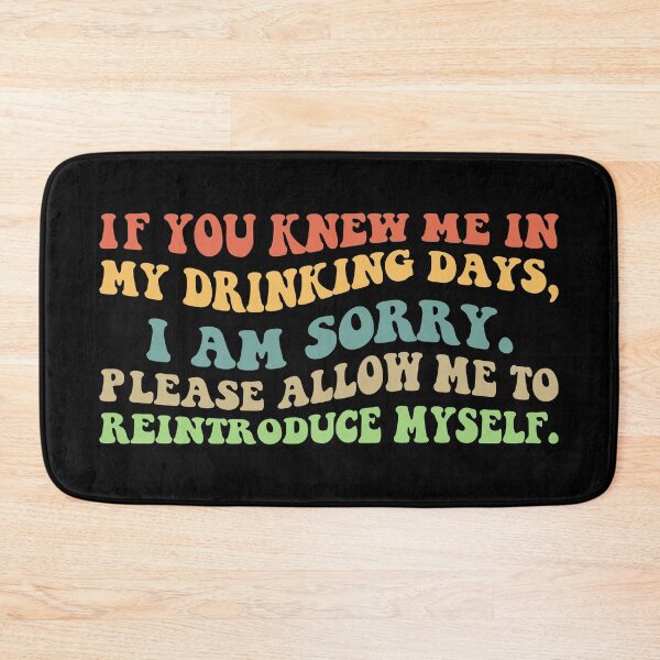 Item preview, Let Me Reintroduce Myself IV - AA 12 Step Recovery Sobriety designed and sold by Lemon Pepper.