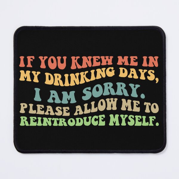 Item preview, Let Me Reintroduce Myself IV - AA 12 Step Recovery Sobriety designed and sold by Lemon Pepper.