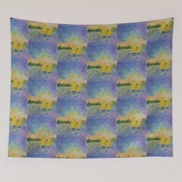 Item preview, children  in the Rain designed and sold by Sally peckham.