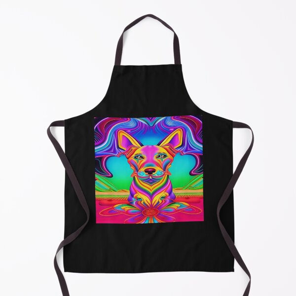 Item preview, Rainbow Doggy Abstraction Pets Dog Puppy Love Spectacular Doglove designed and sold by ValleyDream.
