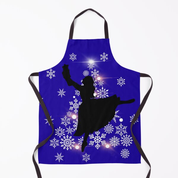Item preview, The Nutcracker Ballet, Clara and Christmas Tree Christmas Holiday Dance-Blue designed and sold by Kate Hyunsu Cho.