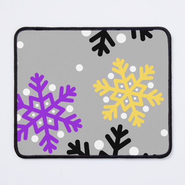 Item preview, Non-Binary Snowflakes AOP designed and sold by VirtualFaries.
