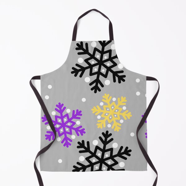 Item preview, Non-Binary Snowflakes AOP designed and sold by VirtualFaries.