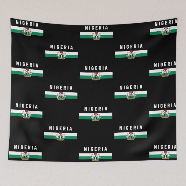 Item preview, Nigeria - flag and coat of arms designed and sold by Mohja-Design.